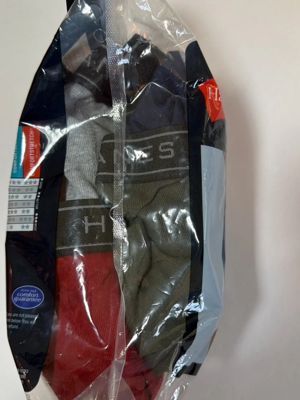 NWT The Hanes Tagless Boxer Briefs 4-Pack (Size Small)